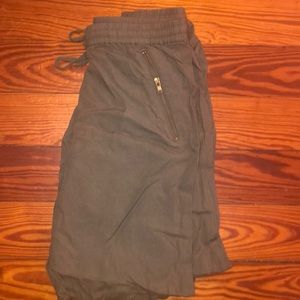 Girls Army Green Cargo Pants